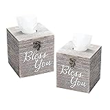 WWW-WOODART Tissue Box Cover Kleenex Box Covers