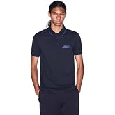 Armani Exchange Men's 3D Elevated Logo Polo