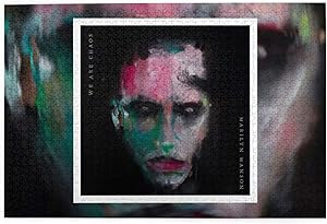 Marilyn Manson WE are Chaos Adult Jigsaw Puzzle Family Game Wall Decoration Home Decoration Personality Pictures 1000 Pieces