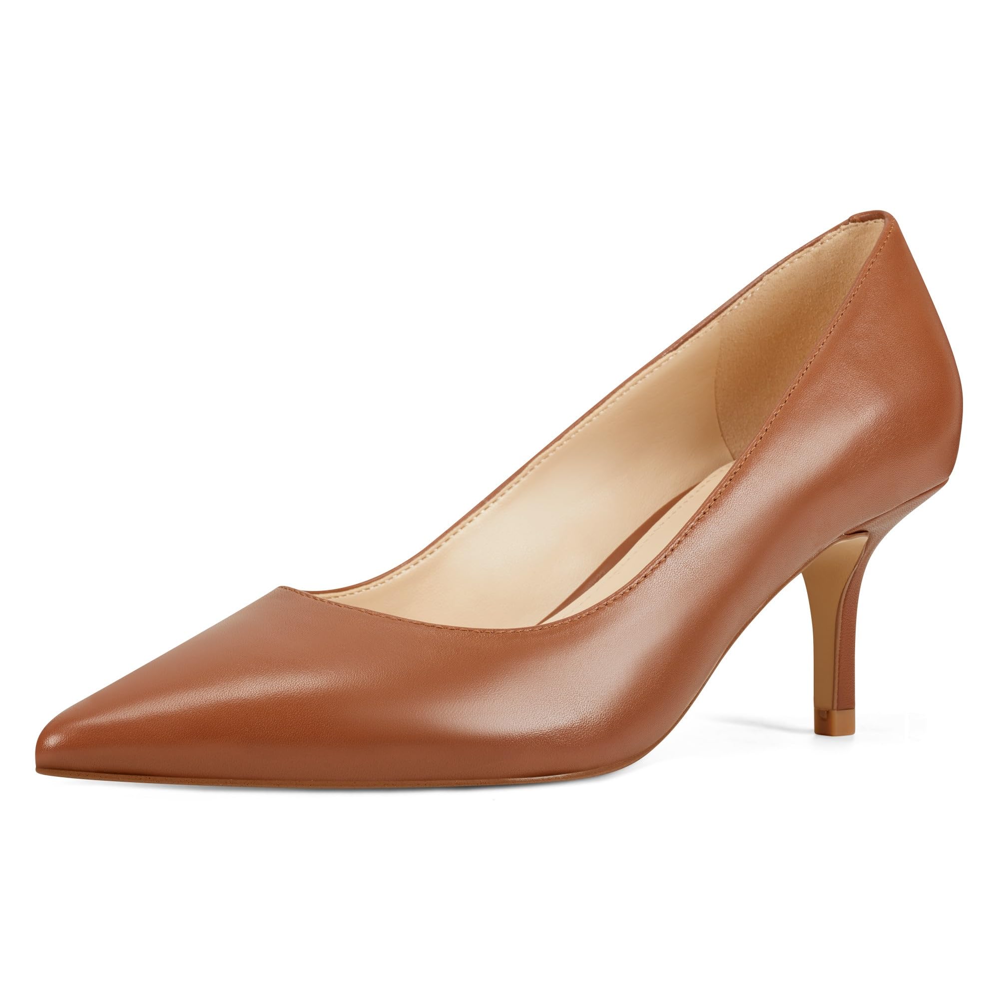 Nine West Women’s Arlene Pump, Brown, 11