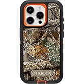 OtterBox iPhone 15 Pro (Only) - Defender Series Case - Realtree Blaze Edge (Camo) - Case Only - Screenless - Rugged & Durable - with Port Protection - Non-Retail Packaging