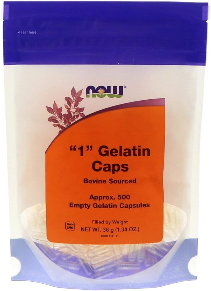 Now Foods Empty Gel Caps 1 500 Caps Health & Personal Care