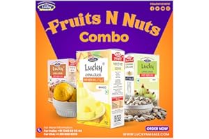 Lucky China Grass Fruit n Pista Combo (Pista+Badam+Mango) 300g