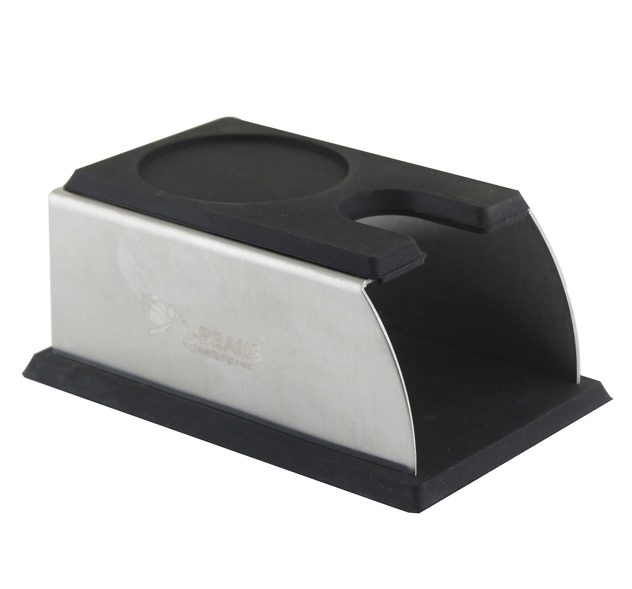 SMKF Coffee Tamper Stand, TAMPING STAND Sturdy Stainless Steel Tamping