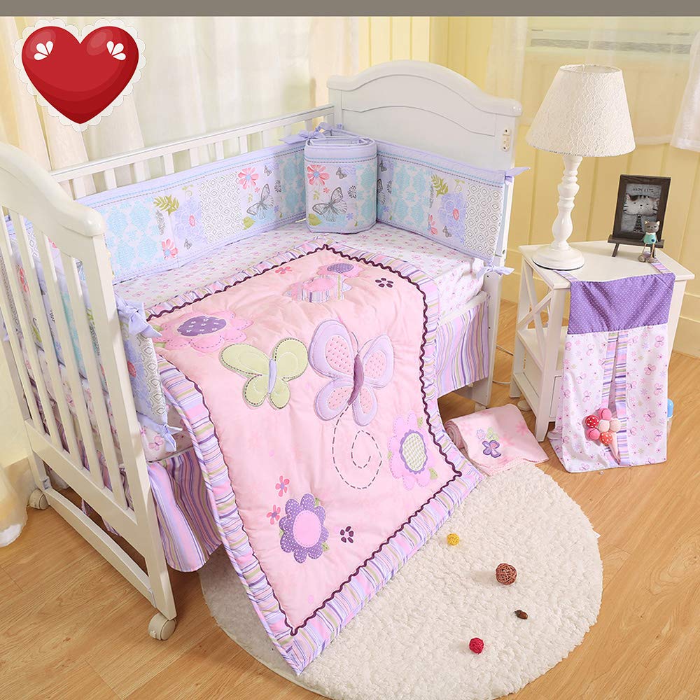 baby girl crib bedding sets canada