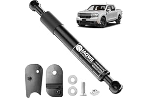 IAQWE Truck Tailgate Assist Struts Shocks 43207 Lift Support Fits 2022 2023 2024 Ford Maverick Pickup Slowly Drop Down, Black