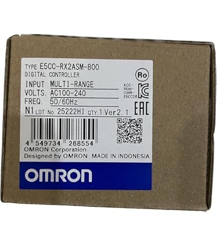 Amazon.com: OMRON E5CC-QX2ASM-800 1/16 DIN, 100-240 VAC, 50/60 HZ