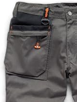 Scruffs Worker Plus Graphite Grey Work Trousers 34W Regular Leg view 3