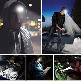 COTOP Unisex LED Beanie Hat with Detachable Light USB Rechargeable Black view 4