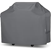 Unicook 50 Inch Grill Cover for 48 Inch Outdoor Grill, Heavy Duty Waterproof BBQ Cover Compatible with Weber Spirit 200 Series, Fade Resiatnt Gas Barbecue Protector, All Weather Protection, Grey