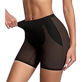 Weygur Shapewear Shorts for Under Dresses Women Body Shaper Tummy Control Slip Shorts Invisible Underwear Thigh Slimmer