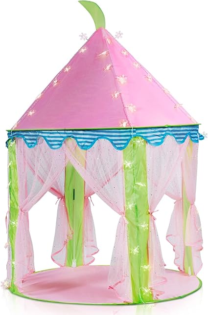 girls light up tent