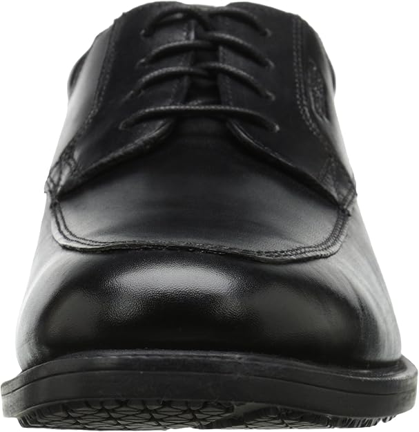 rockport men's essential details waterproof apron toe oxford
