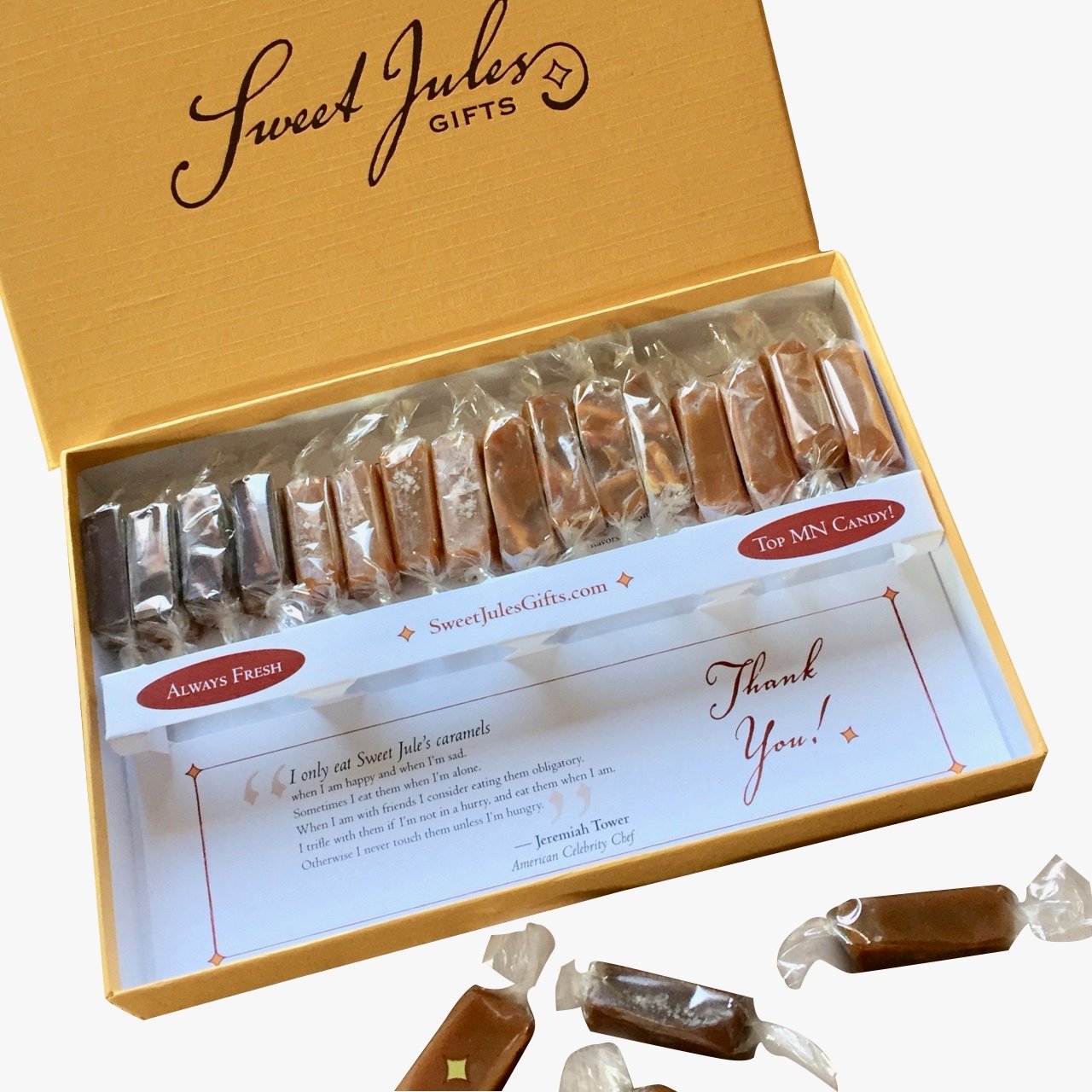 One Pound Assorted Caramels Caramel Candy Grocery & Gourmet Food