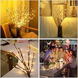 URAQT Led Branch Lights 3 Pack 73cm Flexible Decor Indoor Warm White view 6