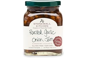 Stonewall Kitchen Roasted Garlic Onion Jam, 13 Ounces