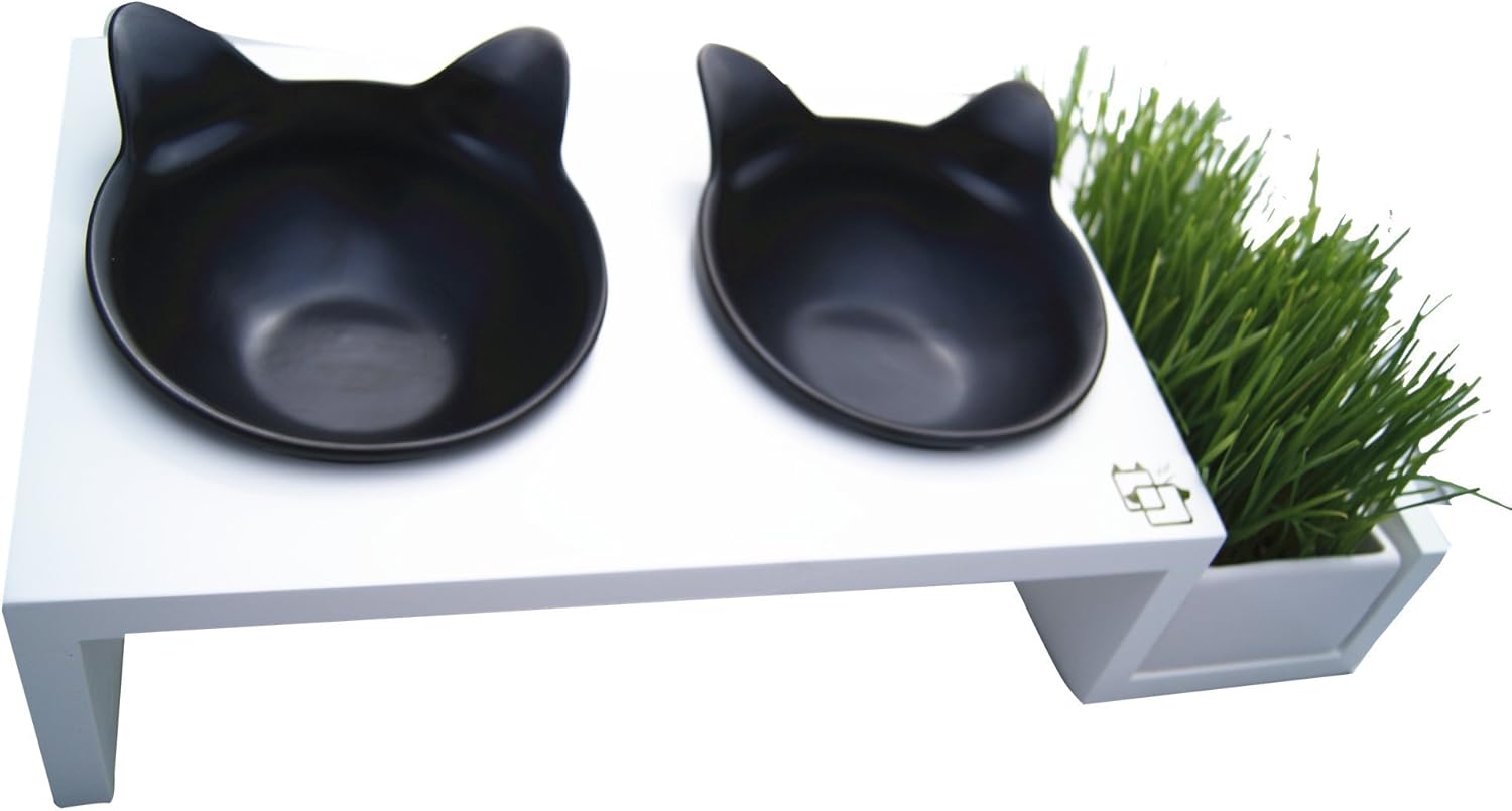 Vivipet mykonos elevated cat feeder Clearance