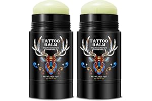 KONIPL 2pack Tattoo Aftercare Butter Balm, 2.6 oz, Old & New Tattoo Moisturizer Healing Brightener for Color Enhance, Natural Organic Tattoo Cream