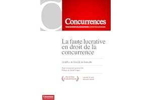 La faute lucrative en droit de la concurrence