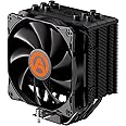 ARESGAME CPU Air Cooler for Intel/AMD, with 5 Direct Contact Heatpipes and 120mm PWM Fan - Black
