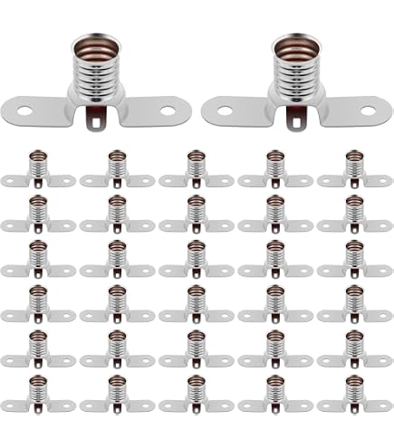 Lot De 5 Douilles GX53 Avec Câbles - Support Pour Ampoules LED/CFL, Mural Ou Plafond