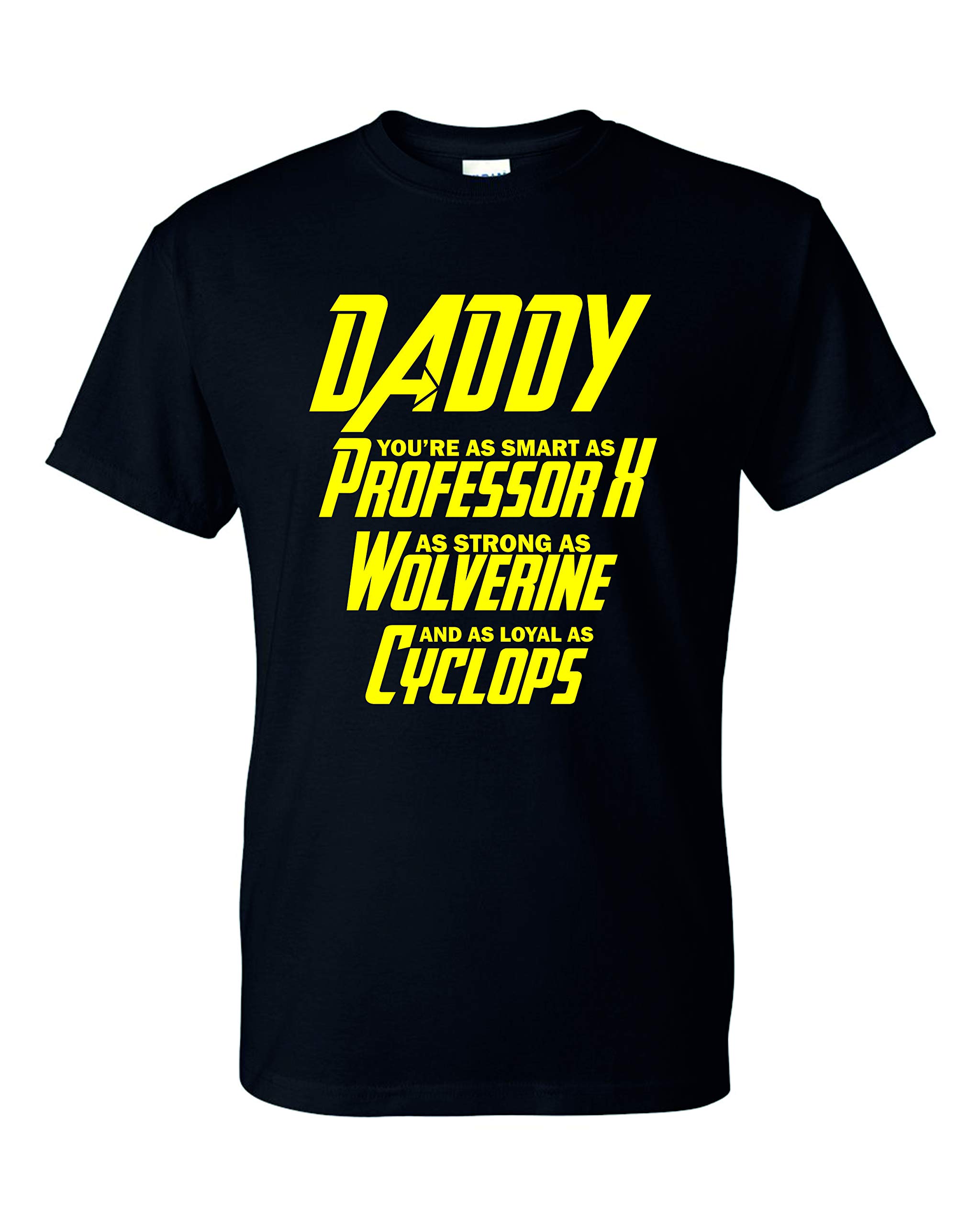  Father's Day Gift For Father Dad Daddy You're My Favorite Superhero Unisex Black New T Shirt