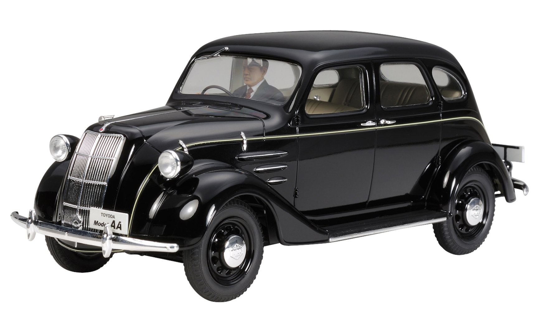 TAMIYA 300024339 Toyota 300024339-1:24 Model AA,Faithful Replica, Plastic Kit, Crafts, Model Kit, Assembly, Unpainted, TM24339