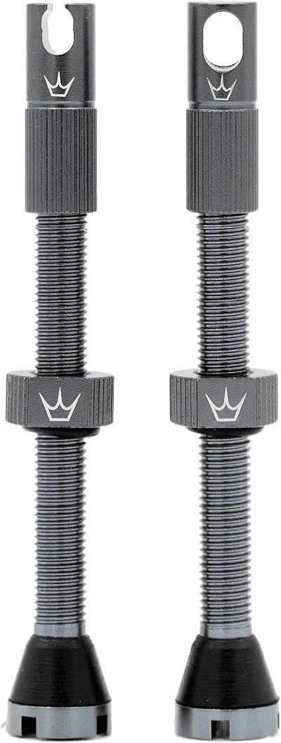Peaty's x Chris King MK2 Tubeless Valves 7075 Aluminum 60mm Slate