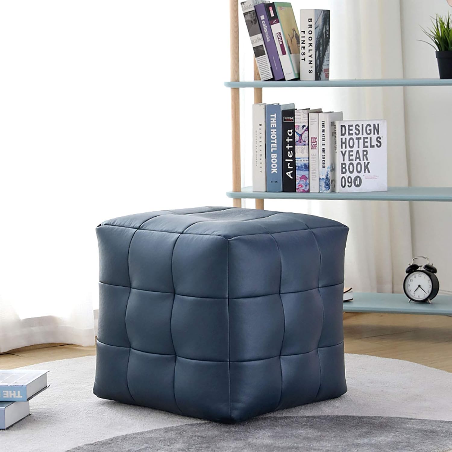 GCP Suave Cuero Otomana,Nórdico Tatami Creativo Dormitorio De La Sala