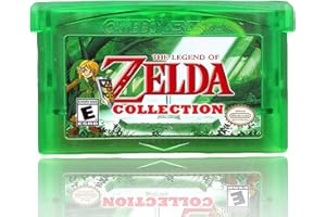 Biolanny Zelda Collection Multicart Version 5-in-1 Gameboy Advance GBA,Classic Third-Party Games Cards Cartridge,Compatible w