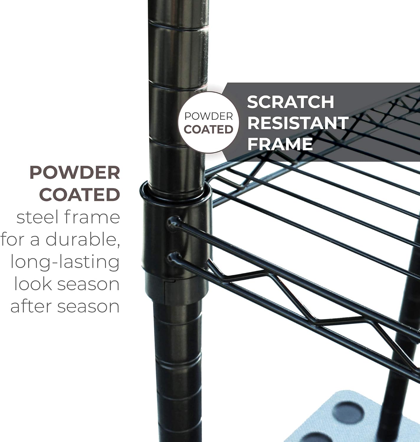 Rush Creek Creations 12 Fishing Rod Storage Tackle Cart - Durable Finish - 5 Minute Assembly : Sports & Outdoors