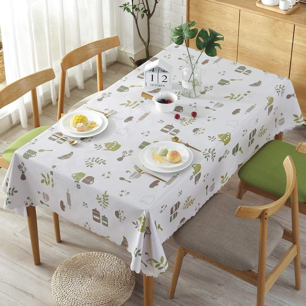 Omela Wachstuch Tischdecke Wachstuchtischdecke ECKIG PVC Tischdecke