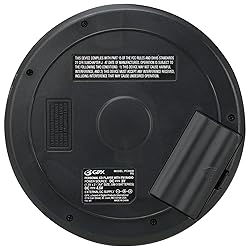 GPX PC332B Portable CD Player with Anti-Skip
