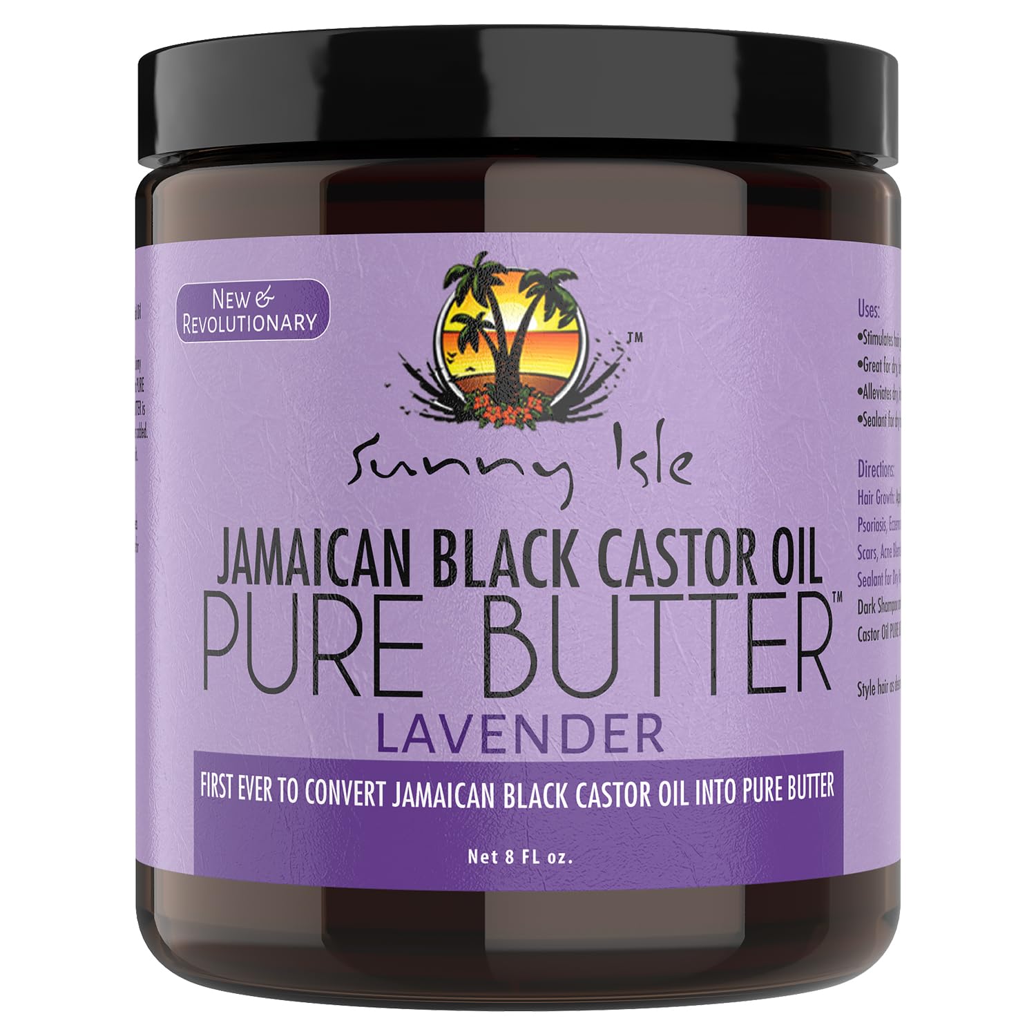 Jamaican Black Castor Oil Lavender Pure Butter 236ml