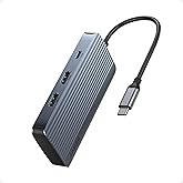 Anker 7-in-1 USB C Hub, Dual-Display USB-C Docking Station, Dual HDMI Display, 100W Power Delivery, 10Gbps Data Transfers, US