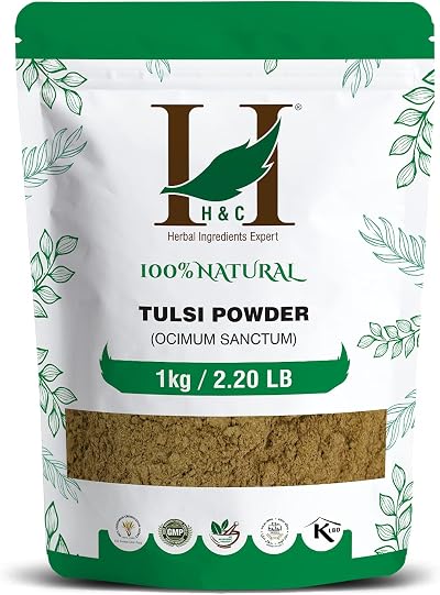 H&C 100% Natural Tulsi Powder 1Kg - Herbal Skin Care Solution