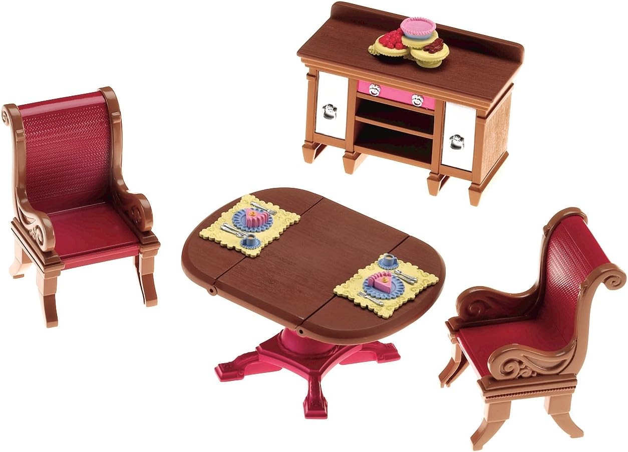 Amazon Com Fisher Price Loving Family Dining Room Toys Games