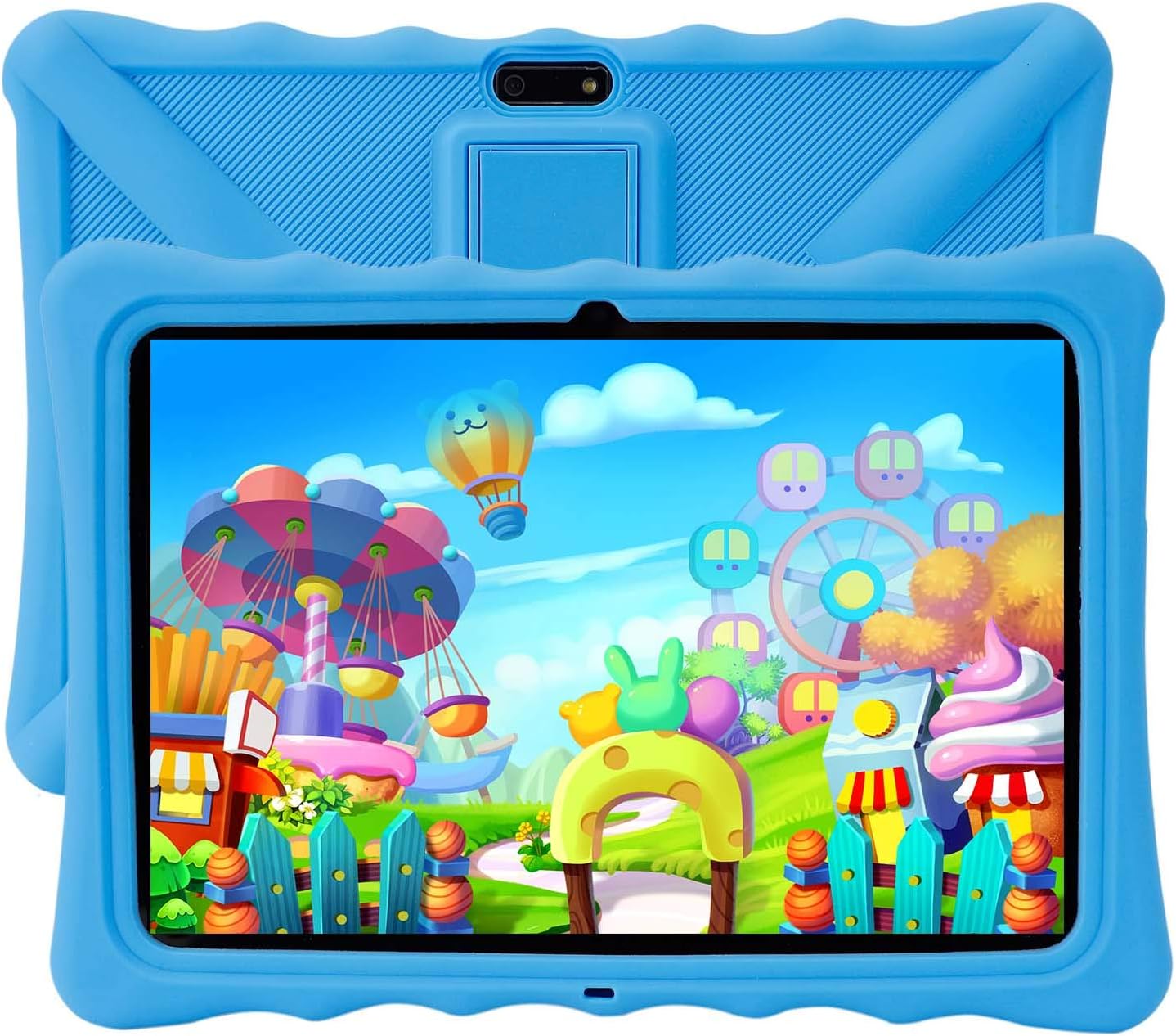 Kids Tablet PC, Veidoo 10.1" Android Tablet with Silicone Case, 3G