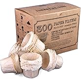 canFly Disposable Unbleached K-Cup Paper Filter for Keurig Single Cup Coffer Filters Compatible with Ekobrew, EZ-Cup and Othe