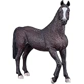 MOJO - Arabian Stallion Black Horse | Hand-Painted Toy Figure | Horses World Collection | True to Life &amp; Highly Detailed | Designed in UK