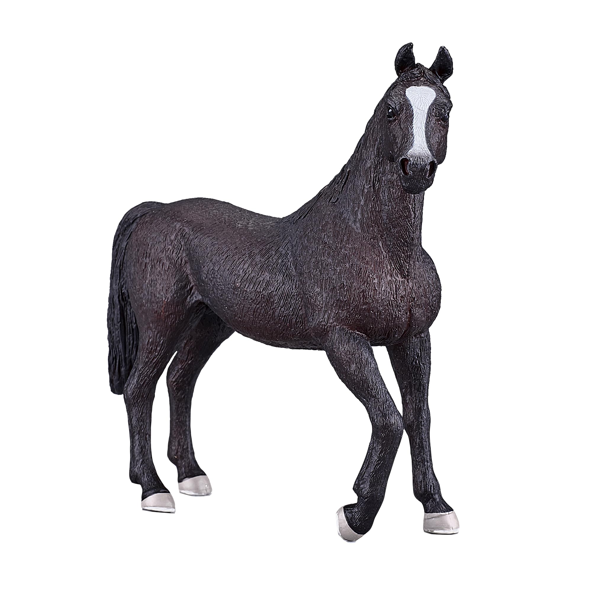 MOJO Arabian Stallion Black Horse Farm Animal Model Toy Figure