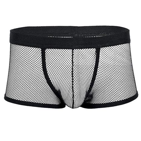 Tenchif Herren Unterwäsche Durchsichtig Transparente Boxershorts