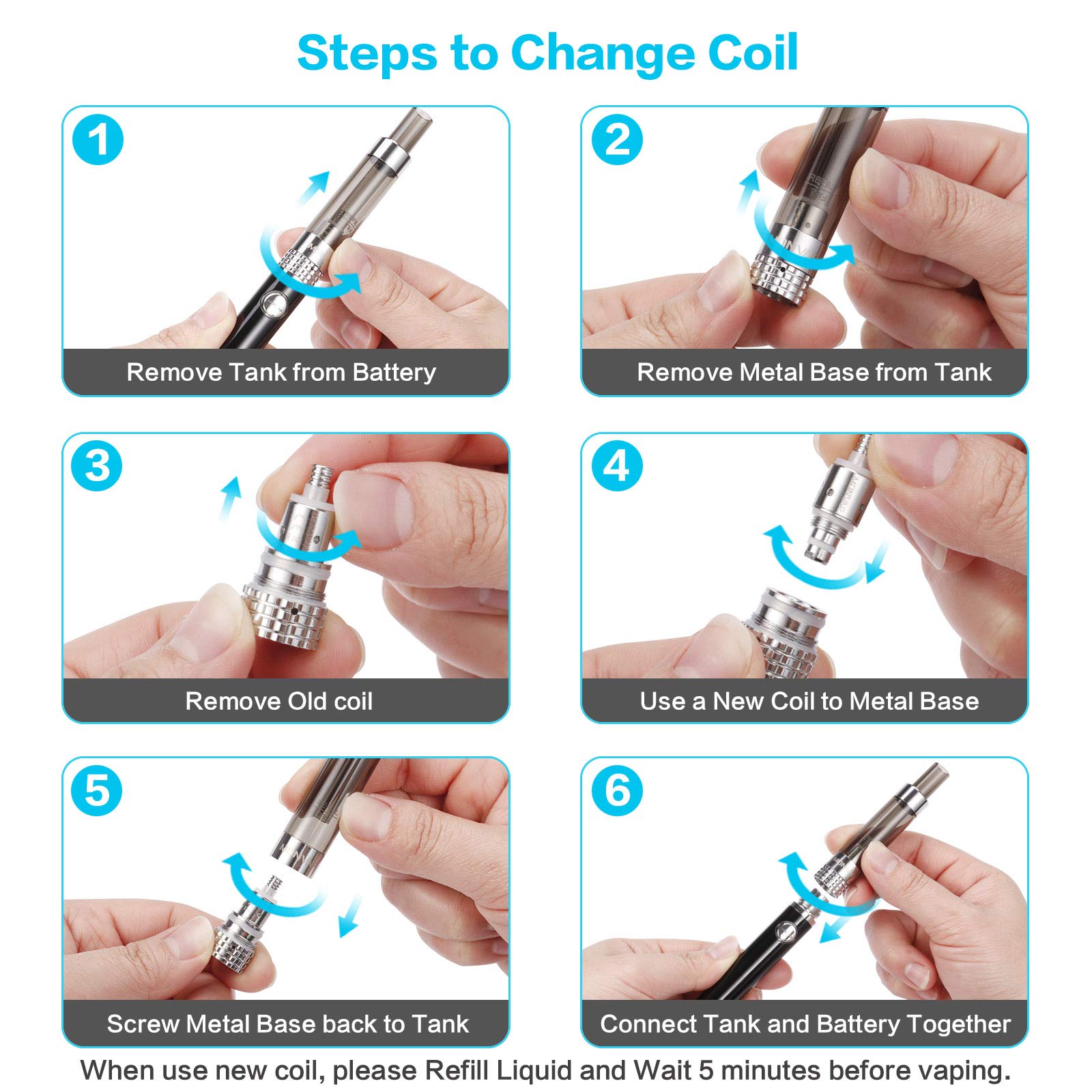 Vape Pen Kit, E Cigarettes Starter Kit, Micro USB Recharge Vape Pen x 2, MONVAP M2 Complete Ecigs Set, 900mAh Recharge Battery, 1.6ohm/2ml Atomizer, Double Pen with Premium Vape Liquid, No Nicotine