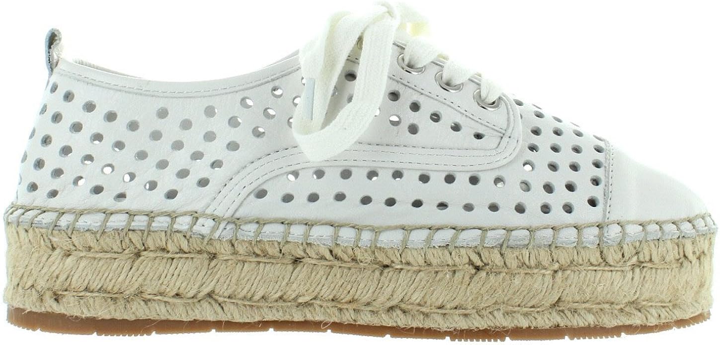 white platform espadrille sneakers