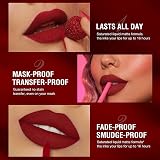 HQDA 12 Pcs Liquid Lipstick Lipliner Set Nude Matte Waterproof Long Lasting view 5