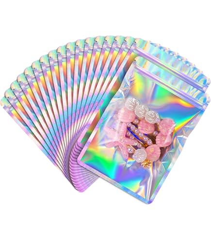 Bolsas De Papel De Aluminio Con Cierre De Cremallera, Autosellant, De Oro Mate, Para Comida, Aperitivos, Té, Almacenamiento A Prueba De Olor, Bolsas De Plástico Con Cremallera - AliExprs