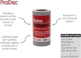 ProDec 5m 240 Grit Fine Finishing Sandpaper Roll for Between Coats & Auto view 3