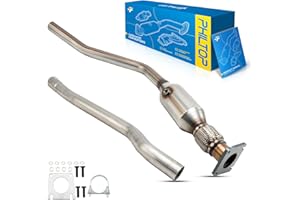 PHILTOP Catalytic Converter Direct-Fit Compatible with Chrysler, Dodge 3.3L 2001-2007 Town & Country, 2001-2005 Grand Caravan, 2001-2007 Caravan, 2001-2003 Voyager Replace# 16187 (EPA Compliant)