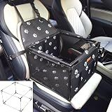 GoBuyer Waterproof Pet Car Seat Booster Carrier Box 40x40cm Black
