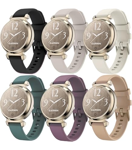 Amazon.com: Wearable4U Garmin Lily 2 Classic - Cream Gold with Tan